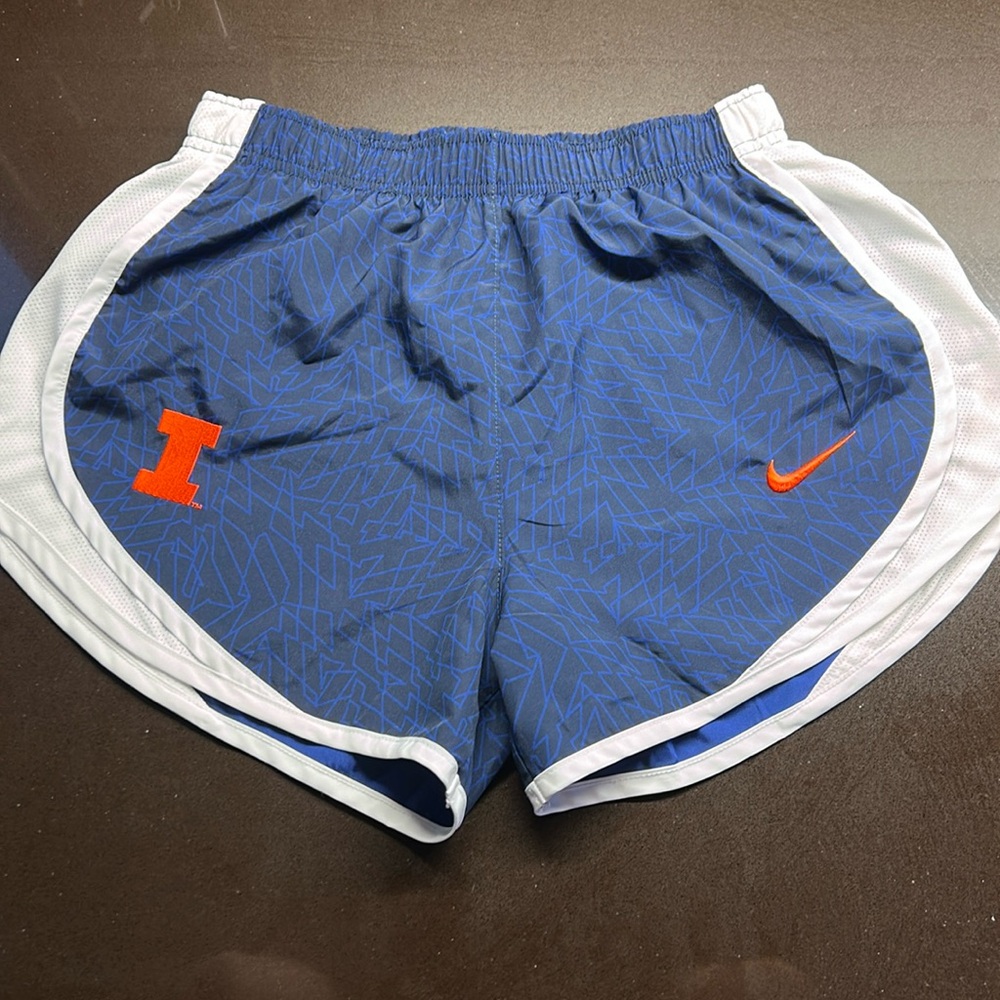University of Illinois Nike Running Shorts